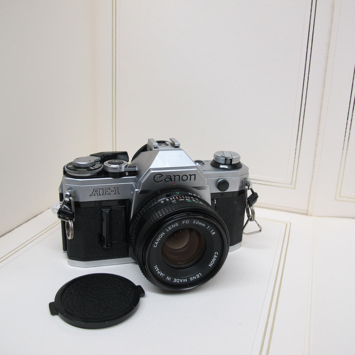 CANON AE-1 CAMERA with Canon Lens FD 50mm f/1.8 – International