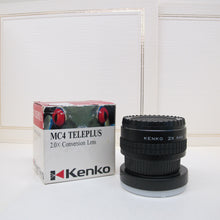 Load image into Gallery viewer, Kenko MC4 Tele Plus 2.0X Conversion Lens K-mount for Asahi &amp; Ricoh
