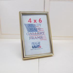 Frame USA Gold 4x6 Picture Frame