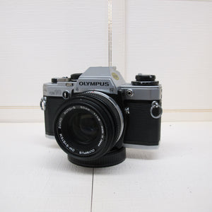Olympus OM10 SLR camera with Olympus Zuiko Lens 50mm F1.8